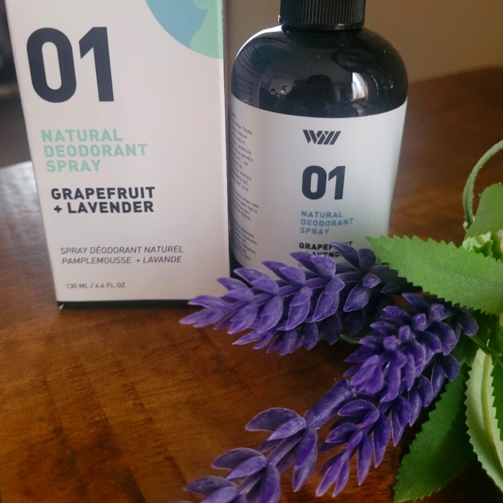 NIB Natural Deodorant Spray